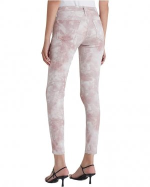 Брюки Leggings Ankle in Abstract Tie-Dye Rocky Mauve, цвет Mauve AG Jeans