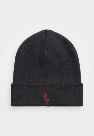 Шапка COLD WEATHER HAT , цвет dark granite Polo Ralph Lauren