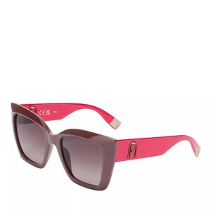 Солнцезащитные очки wd00089 furla sunglasses sfu710 chianti + pop pink , розовый