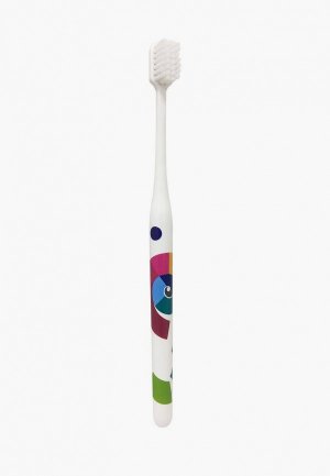 Зубная щетка Montcarotte Kandinsky Abstraction Brush Collection /  Кандинский из коллекции «Абстракционистов» 12+. Цвет: белый