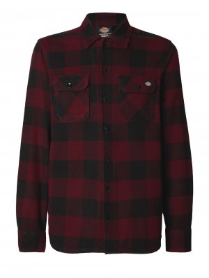 Рубашка на пуговицах стандартного кроя NEW SACRAMENTO, темно-красный Dickies