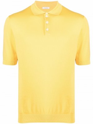 Рубашка поло с короткими рукавами Malo. Цвет: желтый