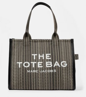Большая сумка-тоут из холщовой ткани с монограммой , мультиколор Marc Jacobs