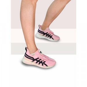 Кроссовки , размер 36, розовый John Galliano. Цвет: розовый