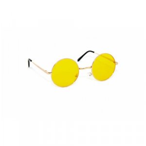 Солнцезащитные очки , золотой Exclusive. Цвет: желтый