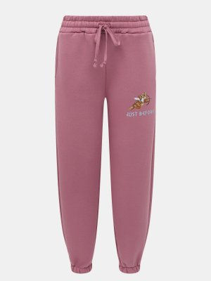 Спортивные брюки J.B4. Цвет: розовый