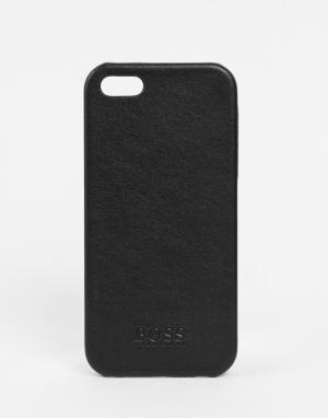 Чехол для iPhone 5 Hugo Boss Arcony. Цвет: черный