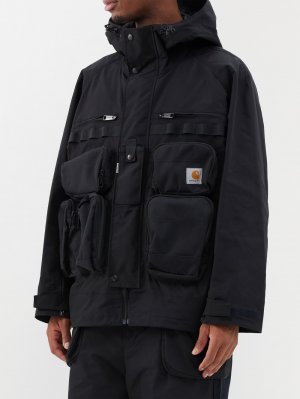 Парусиновая куртка carhartt wip из коллаборации с , черный Junya Watanabe