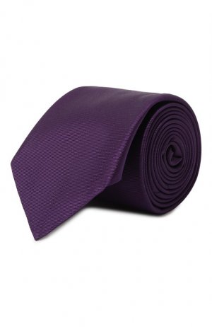 Шелковый галстук Altea. Цвет: фиолетовый