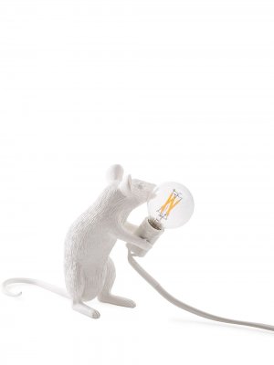 Лампа Sitting Mouse Seletti. Цвет: белый