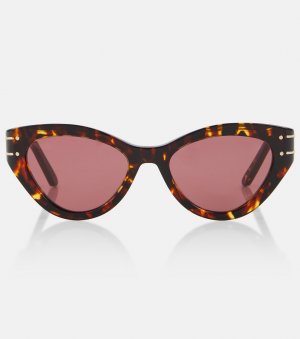 Солнцезащитные очки diorsignature b7i в кошачьем глазу , коричневый Dior Eyewear