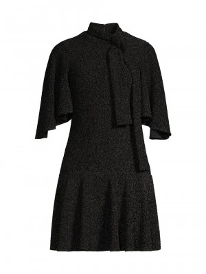 Мини-платье Coralia с рукавами-накидками , черный Black Halo