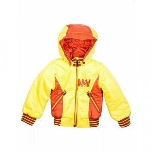 Куртка , размер 80-44, оранжевый, желтый АКСАРТ. Цвет: желтый/оранжевый/желтый-оранжевый