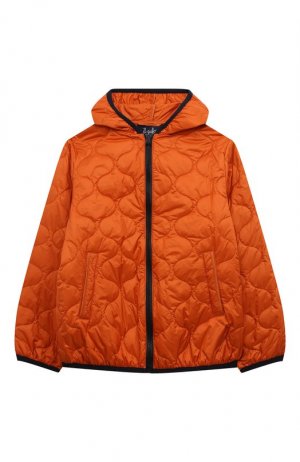 Стеганая куртка Il Gufo. Цвет: оранжевый