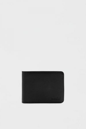 Базовый кошелек под кожу черного цвета PULL&BEAR