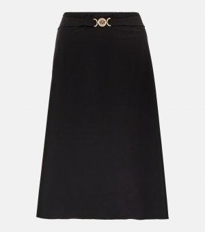 Пляжное платье из джерси medusa , черный Versace