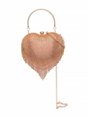 Jewelled heart bag Monnalisa. Цвет: розовый