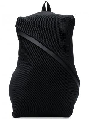 Плиссированный рюкзак Pleats Please By Issey Miyake. Цвет: чёрный