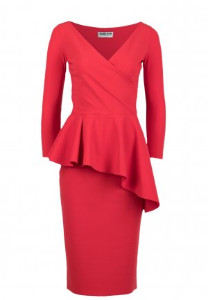 Платье CHIARA BONI. Цвет: красный