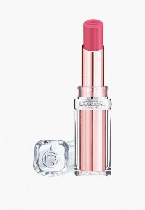 Бальзам для губ оттеночный LOreal Paris L'Oreal GLOW PARADISE Balm-in-Lipstick, с экстрактом граната, тон 111 pink wonderland, 3.8 г. Цвет: розовый