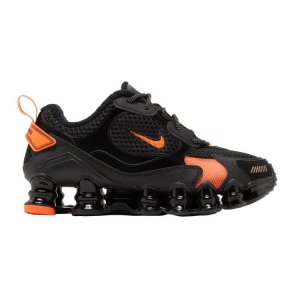 Черные оранжевые женские кроссовки Shox TL Nova CK2085-001 Nike