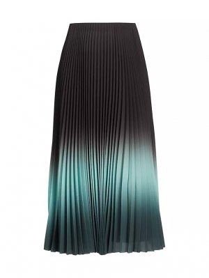 Плиссированная юбка-миди с эффектом Dip-Dye, мультиколор Jason Wu Collection