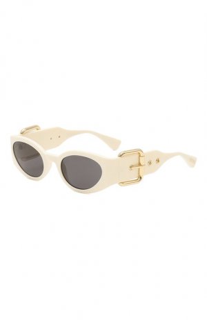 Солнцезащитные очки Moschino. Цвет: белый