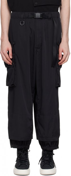 Черные брюки карго с манжетами Y-3