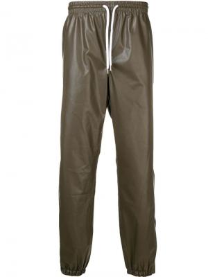 Спортивные брюки MSGM. Цвет: коричневый