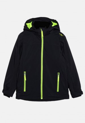 Куртка для сноуборда Kid Snaps Hood Unisex , цвет antracite/yellow fluo CMP