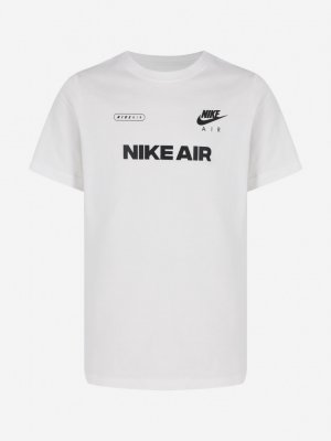 Футболка для мальчиков tee air hook, Белый Nike. Цвет: белый