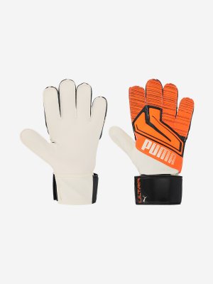 Перчатки вратарские ULTRA GRIP 4 RC, Оранжевый PUMA. Цвет: оранжевый