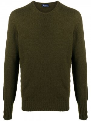 Пуловер с длинными рукавами Drumohr. Цвет: зеленый