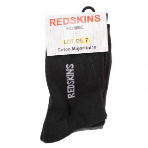 Набор из 7 мужских хлопковых носков стрейч REDSKINS. Redskins