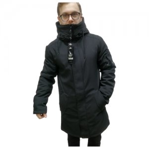 Куртка мужская зимняя Black Vinyl. Цвет: черный