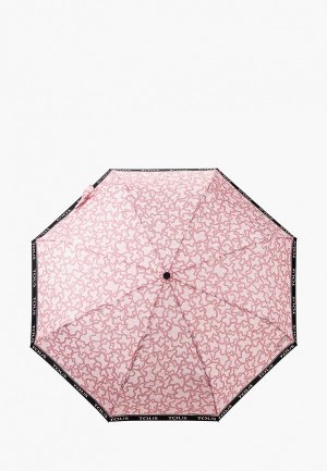 Зонт складной Tous. Цвет: розовый