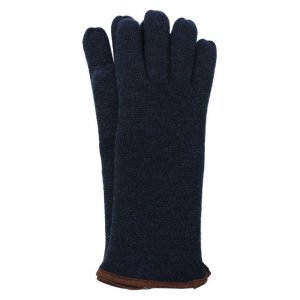 Кашемировые перчатки Svevo. Цвет: синий