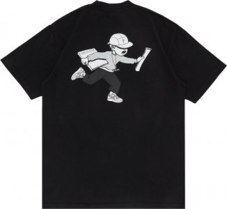 Футболка GOAT Exclusive Classic T-Shirt in Black, черный Paperboy