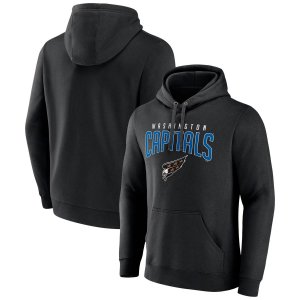 Мужской черный фирменный пуловер с капюшоном Washington Capitals Special Edition 2.0 Big & Tall надписью Fanatics