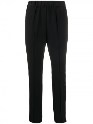 Укороченные брюки прямого кроя Calvin Klein. Цвет: черный