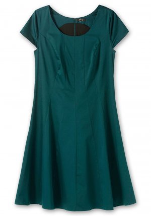 Коктейльное платье SHEEGO, темно-зеленый Sheego