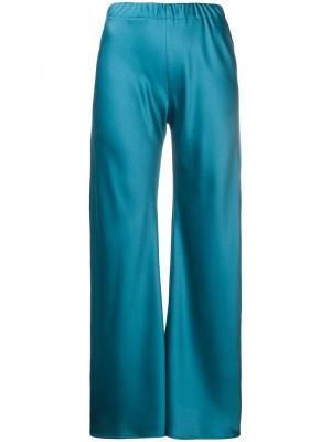 Расклешенные брюки Blanca. Цвет: синий