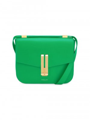 Ванкуверская кожаная седельная сумка , зеленый DeMellier