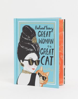 Книга «Behind Every Great Woman is a Cat»-Многоцветный Allsorted