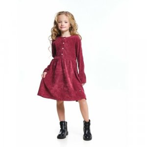 Платье , размер 140, бордовый Mini Maxi. Цвет: бордовый
