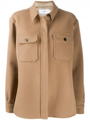 Куртка-рубашка Italian Doubleface Closed. Цвет: коричневый