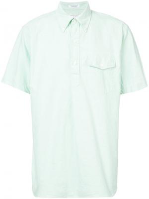 Рубашка с коротким рукавом Engineered Garments. Цвет: зеленый