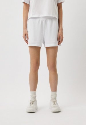 Шорты спортивные Calvin Klein Performance PW - Knit Short. Цвет: белый