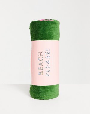 Пляжное полотенце зеленого цвета -Зеленый цвет BAN DO