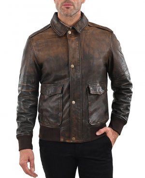Мужская куртка-бомбер , коричневый Frye